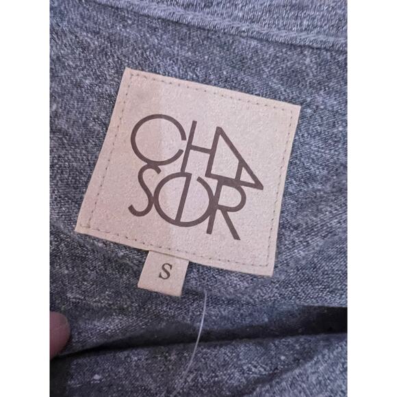 Chaser Gray Ombre Cat Lover Cat with Glasses Graphic Tee Size Small NWT - Picture 4 of 8